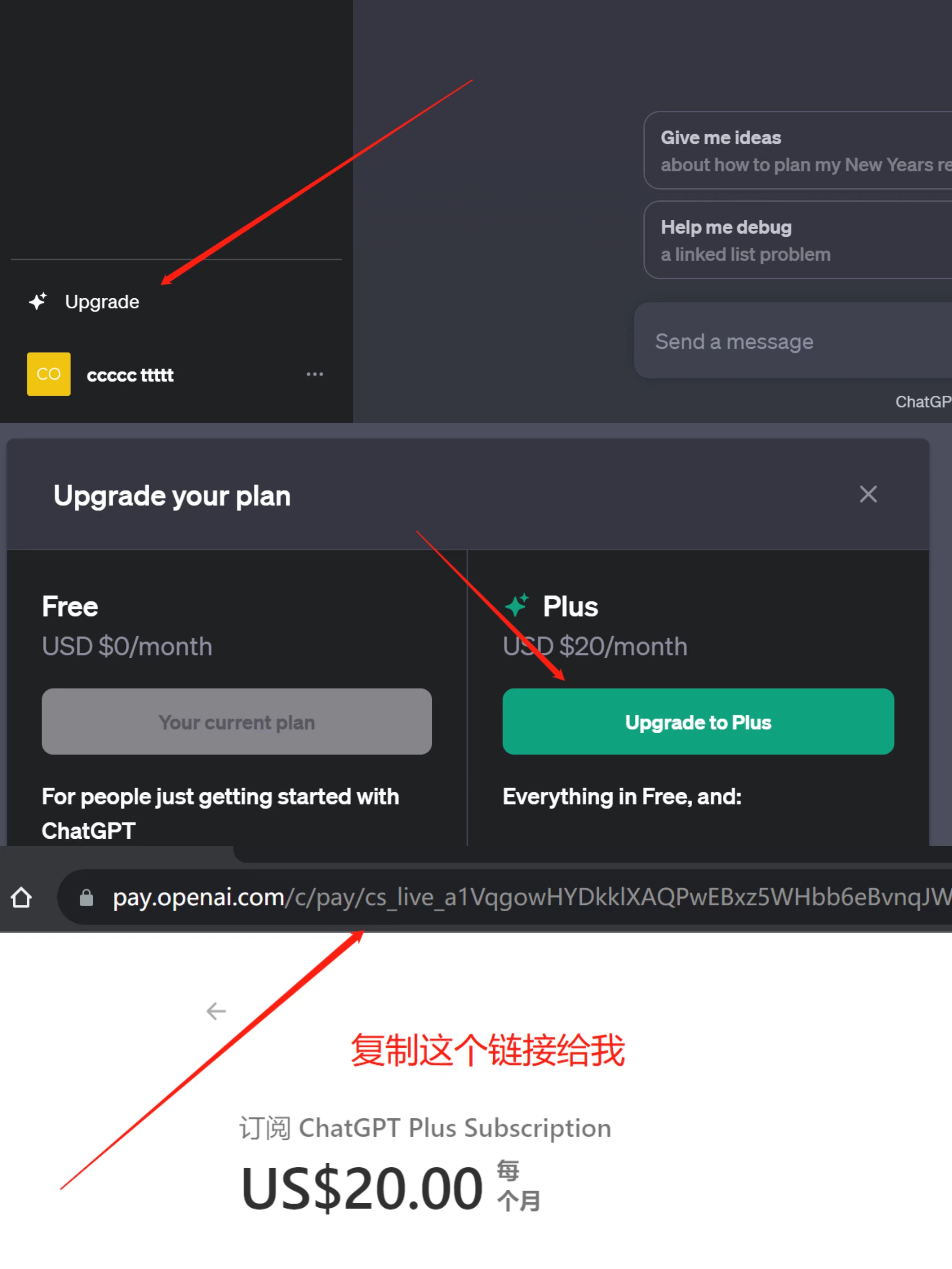 ChatGPT-Plus在线代充、账号升级、续费 | 无需提供账号密码、质保30天